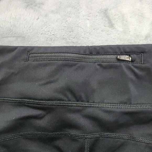 Nike Pants Womens S Black Dri-FIT Power Epic Lux Crop Leggings Drawstring Pocket - Picture 4 of 13
